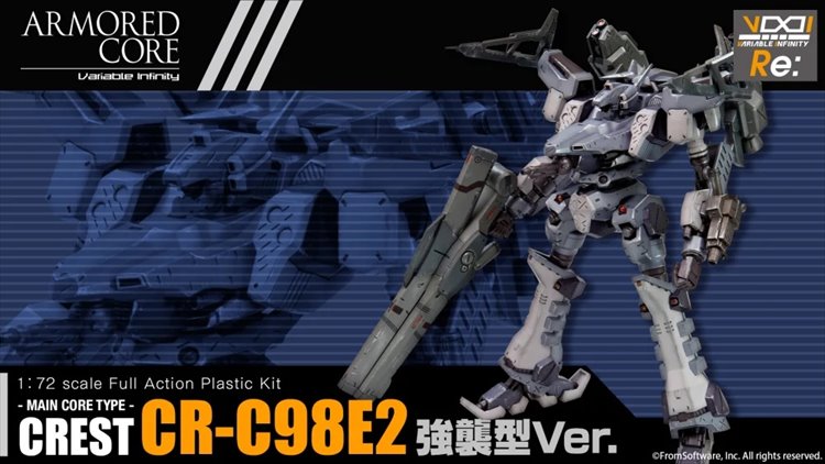 Armored Core - 1/72 Crest CR-C98E2 Assault Type