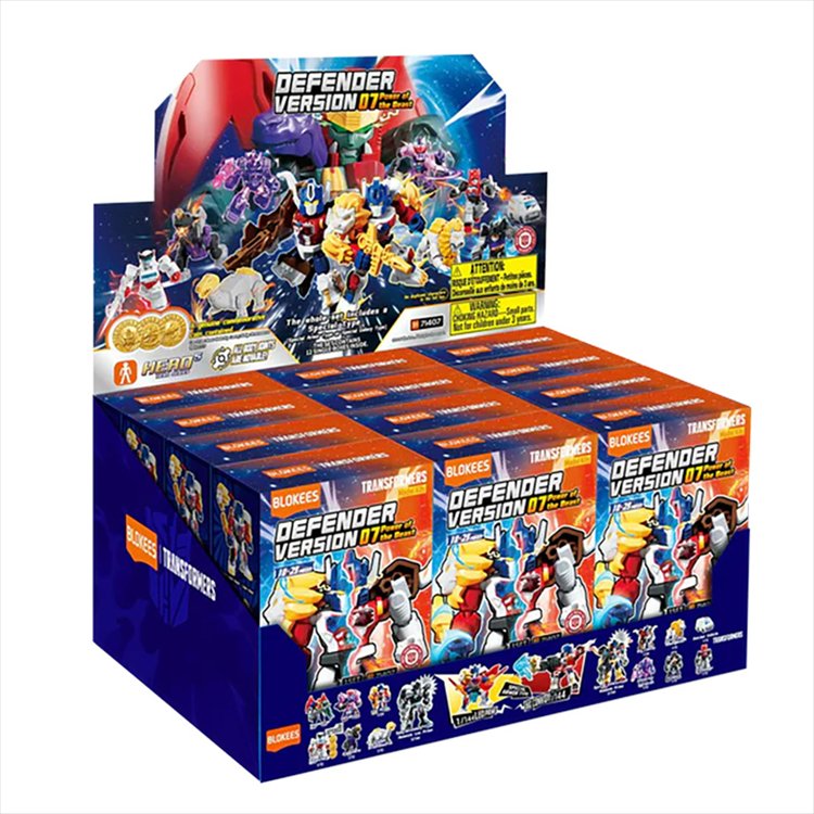 Transformers - Defender Version 7 Power of the Beast SINGLE BLIND BOX