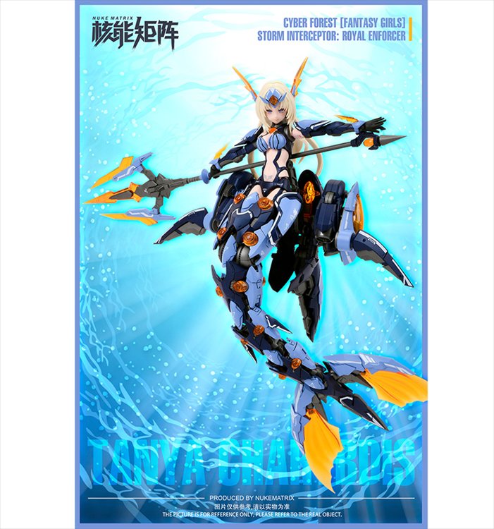Nuke Matrix - 1/12 Siren Storm Interceptor Royal Enforcer Model Kit