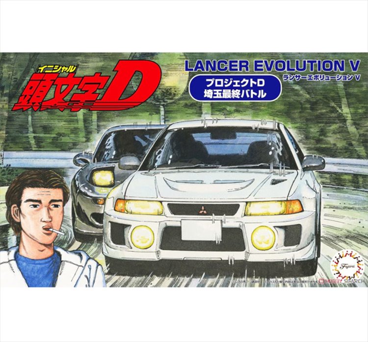 Initial D - 1/24 Lancer Evolution V Model Kit