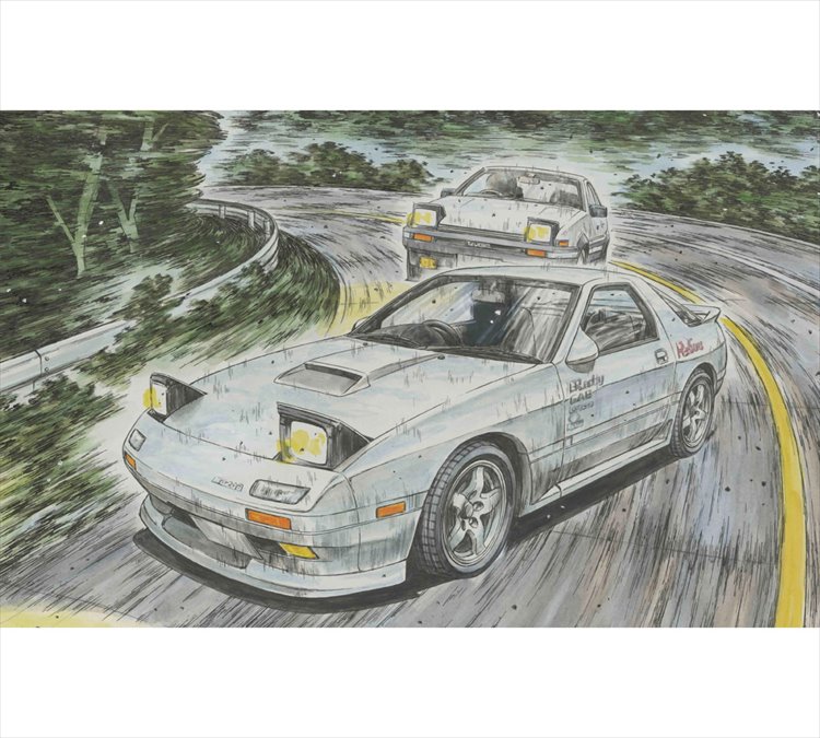 Initial D - Savanna RX-7 FC3S Late Ryosuke Takahashi Special Edition Model Kits