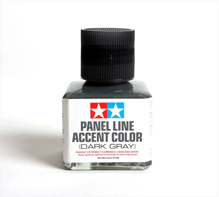 Tamiya - Panel Line Accent Color Dark Gray