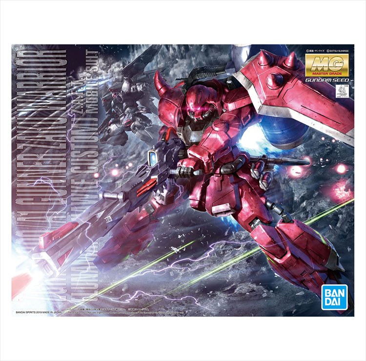 Gundam - 1/100 MG Gunner Zaku Warrior Lunamaria Hawke Use Model Kits