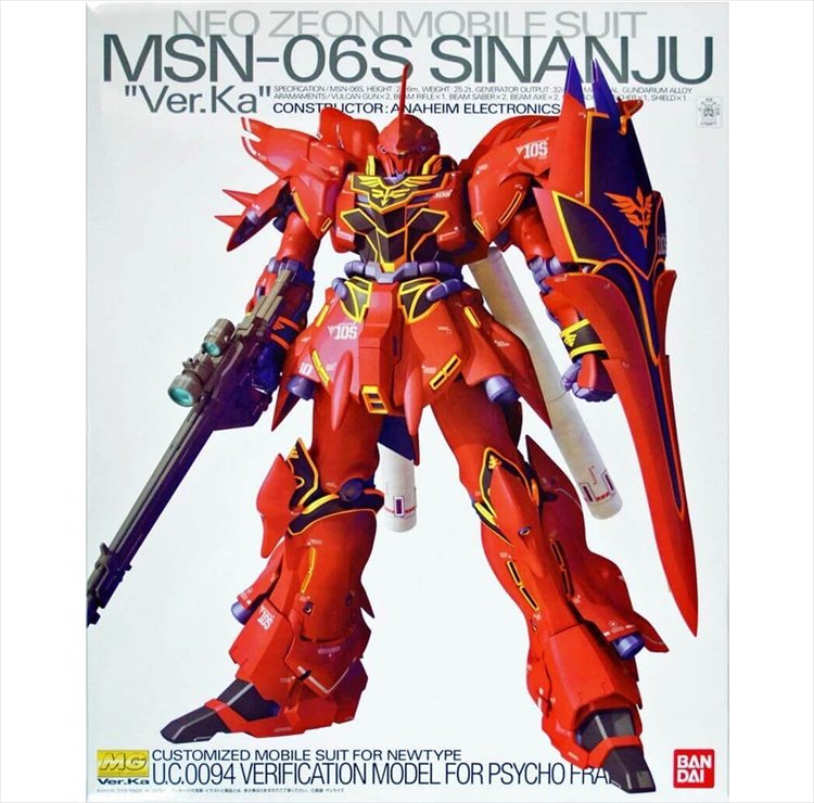Gundam - 1/100 MG Sinanju Ver. Ka