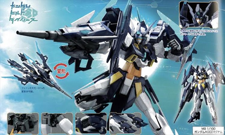 Gundam Build Divers - 1/100 MG Age II Magnum Model Kit