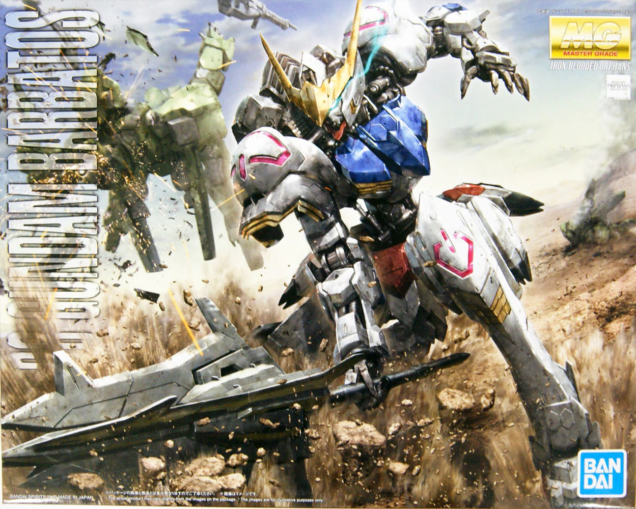 Gundam Iron blood - 1/100 MG Barbatos Model Kit - Click Image to Close