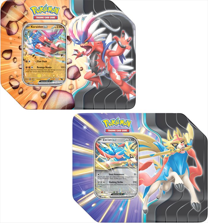 Pokemon - TCG Slashing Legends Tin