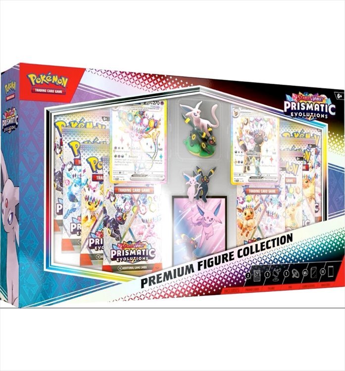 Pokemon - TCG Scarlet and Violet Prismatic Evolutions Premium Figure Collection