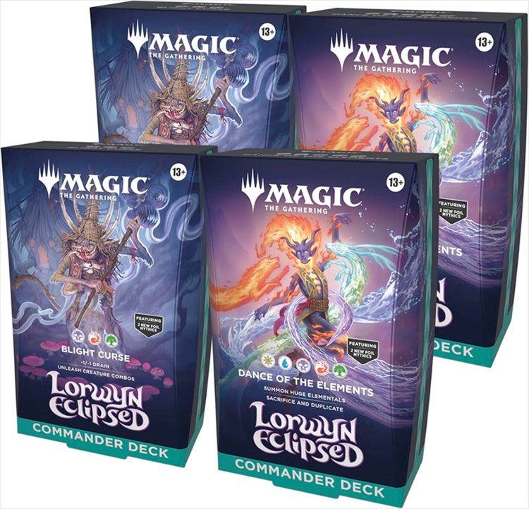 Magic The Gathering CCG - Lorwyn Eclipsed Commander Deck