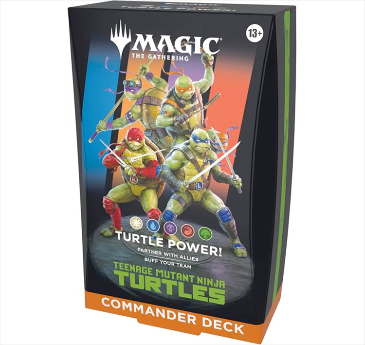 Magic The Gathering CCG - Teenage Mutant Ninja Turtles Commander Deck