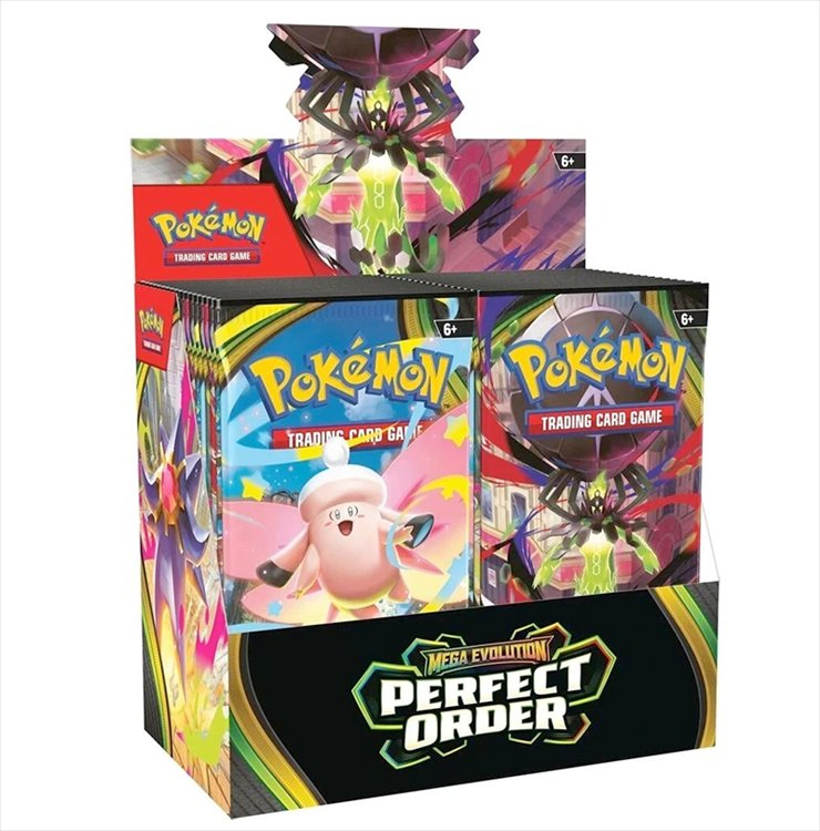 Pokemon - TCG Mega Evolution Perfect Order Booster Limited to 4
