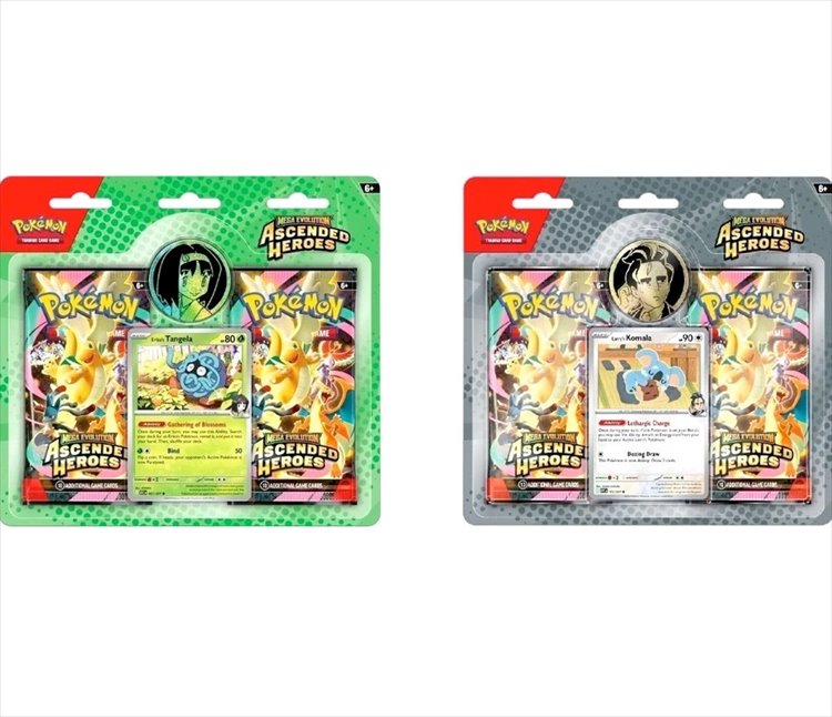 Pokemon - TCG Ascended Heroes 2 Pack Blister Collection ME 2.5