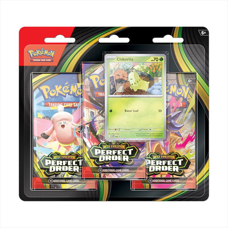 Pokemon - TCG ME03 Perfect Order 3 Packs Blister