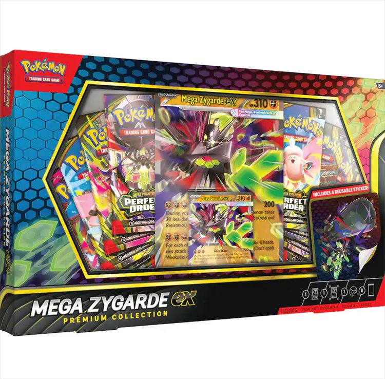 Pokemon - TCG Mega Zygrade EX Premium Collection