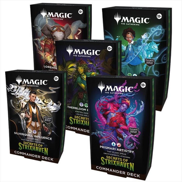 Magic The Gathering CCG - Secrets of Strixhaven Commander Deck
