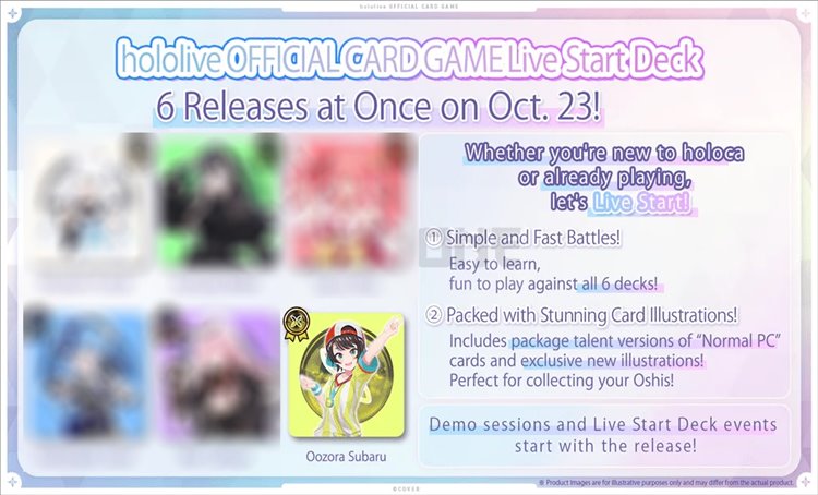 Hololive - Oozora Subaru Start Deck ENGLISH