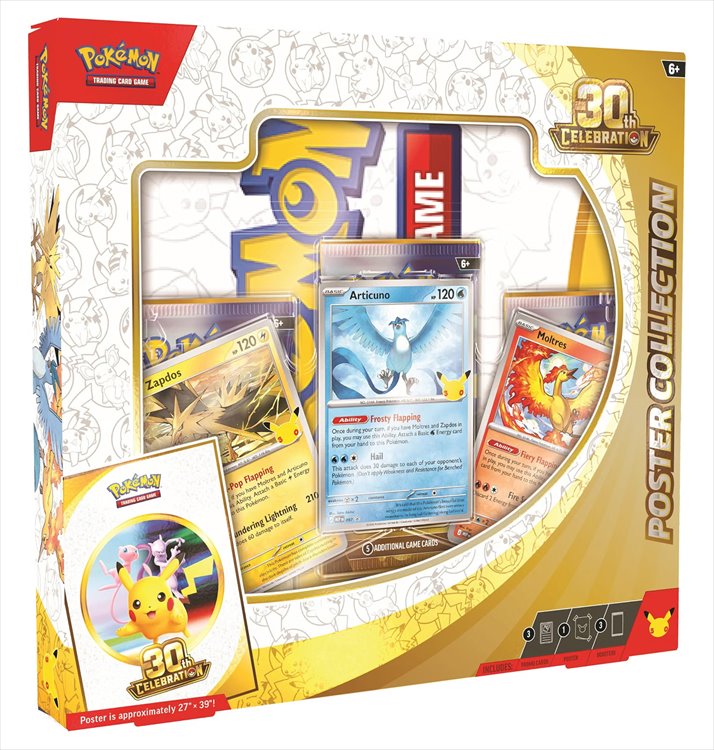 Pokemon TCG - 30th Celebration Poster Collection