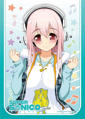 Character Sleeve Collection 0 - Nitro Plus Super Sonico Cheerful Blue Pack