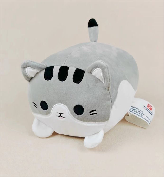 Aniji Plush - Tipsy Tabby Cat Plush Gray