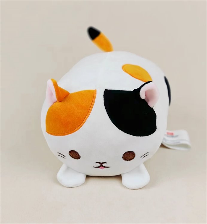 Aniji Plush - Tank Calico Cat Plush Orange