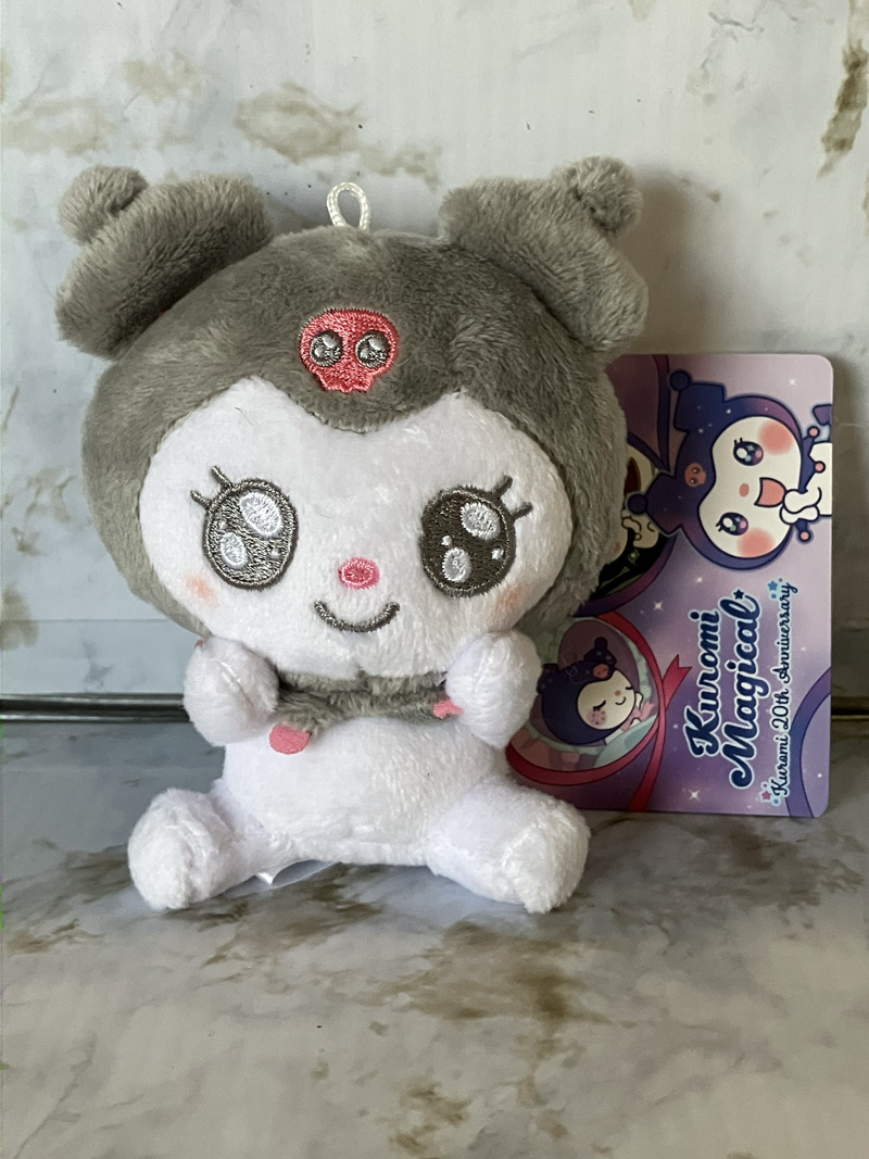 Sanrio - Kuromi Cute Bubbly Eyes 10cm Plush
