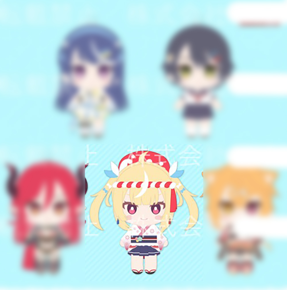 Vtuber - 13cm Plush D