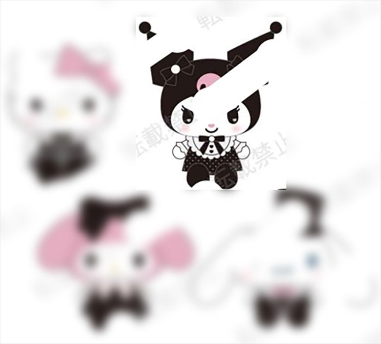 Sanrio - Kuromi Black Dress 20cm Plush