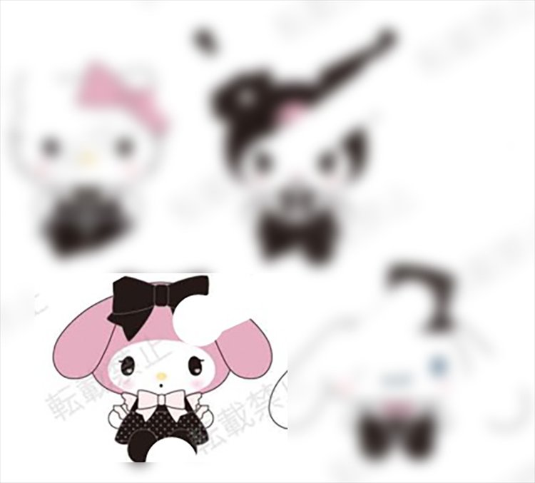 Sanrio - My Melody Black Dress 20cm Plush