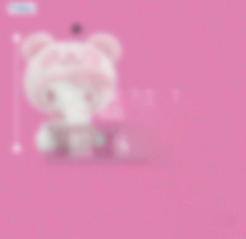 Sanrio - Hello Kitty Panda 27cm Pink