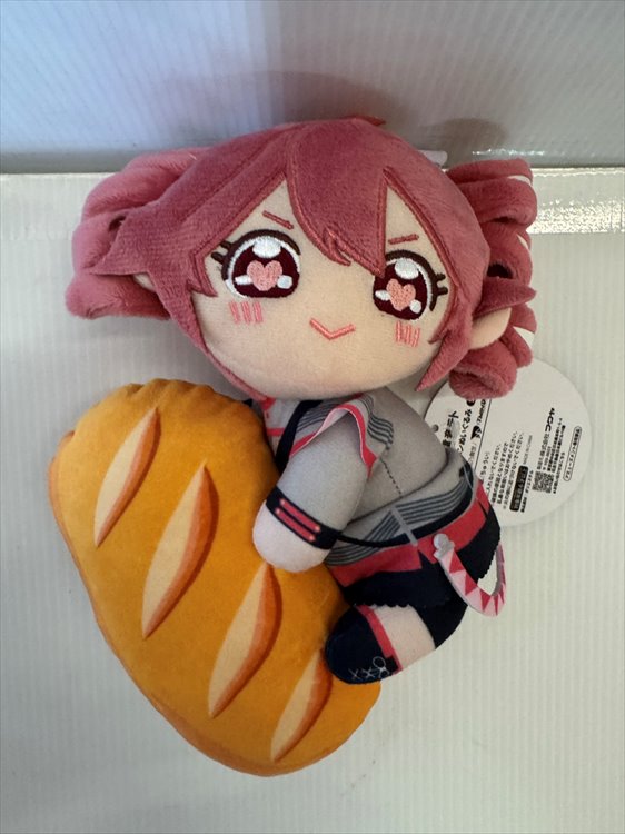 Vocaloid - Teto holding French Bread Open Eye Plush