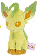 Pokemon - I Love Eevee Leafeon 14cm Plush