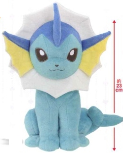 Pokemon - Vaporeon I love Eevee 23cm Plush