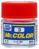 Mr Color - C3 Gloss Red 10ml Bottle