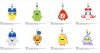 Tamagotchi - Mini Mini Chibi Plush Mascot Box 1 SINGLE BLIND BOX