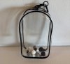 Labubu - Transparent Doll Bag Black