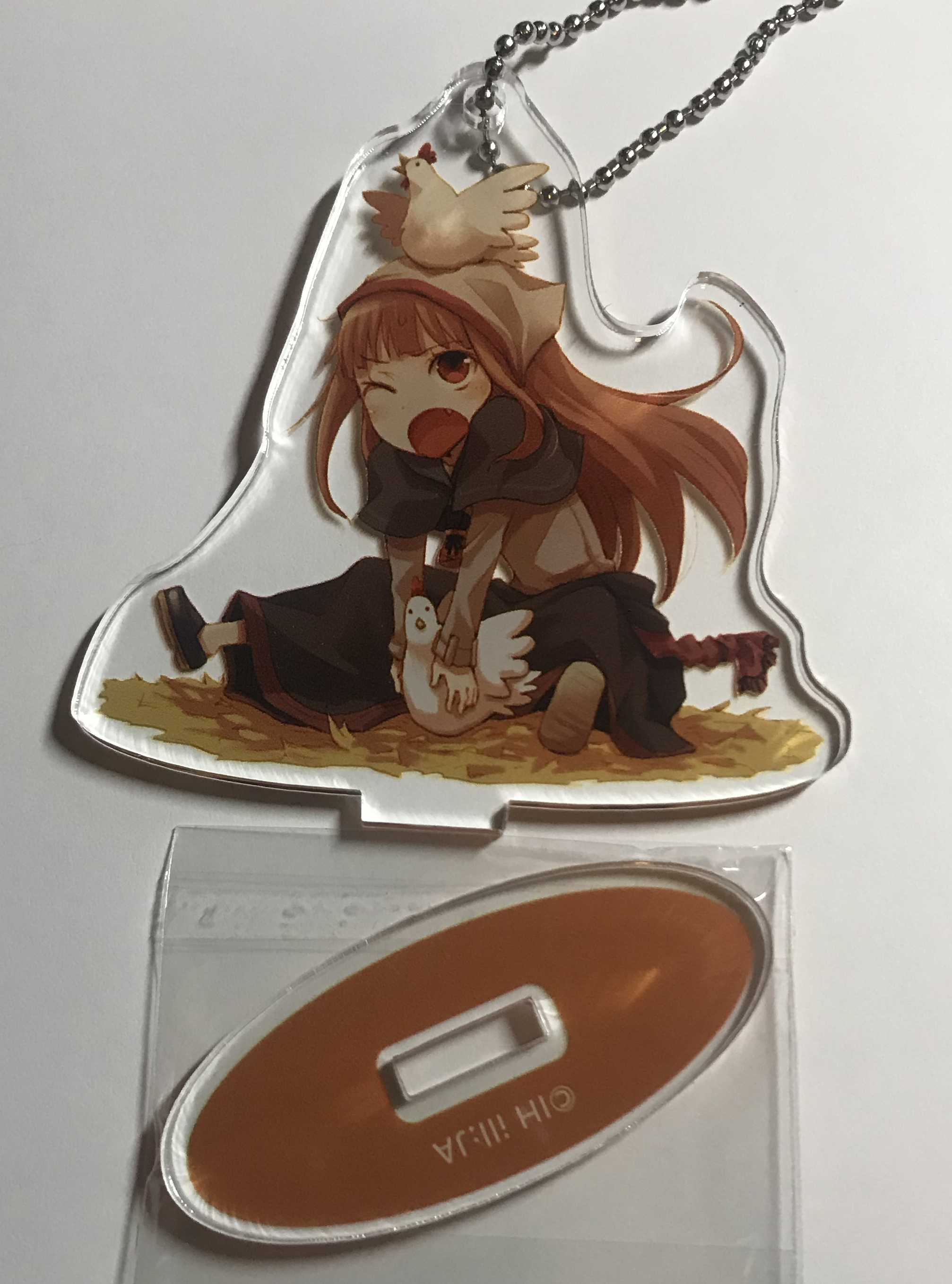 Acrylic Stand and Keychain Myuri D Details about  / Spice and Wolf