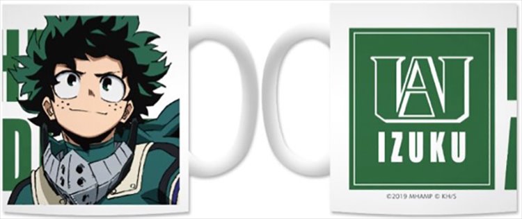 My Hero Academia The Movie - Izuku Midoriya Original Illustration Mug - Click Image to Close