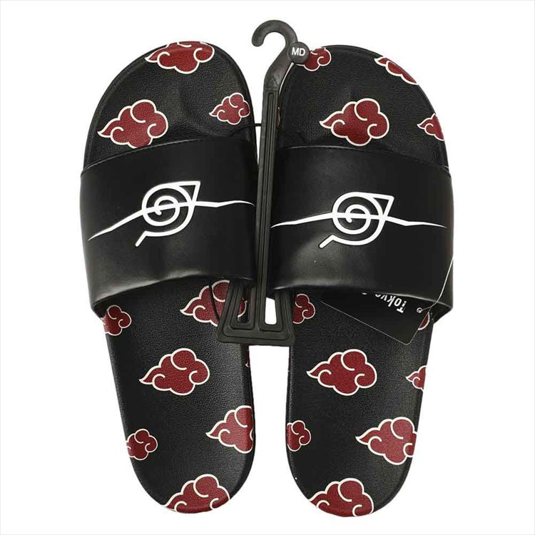 Naruto - Itachi Uchiha Athletic Slide Sandals M