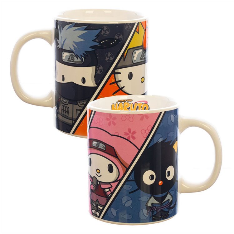 Naruto x Sanrio - Ceramic Mug - Click Image to Close
