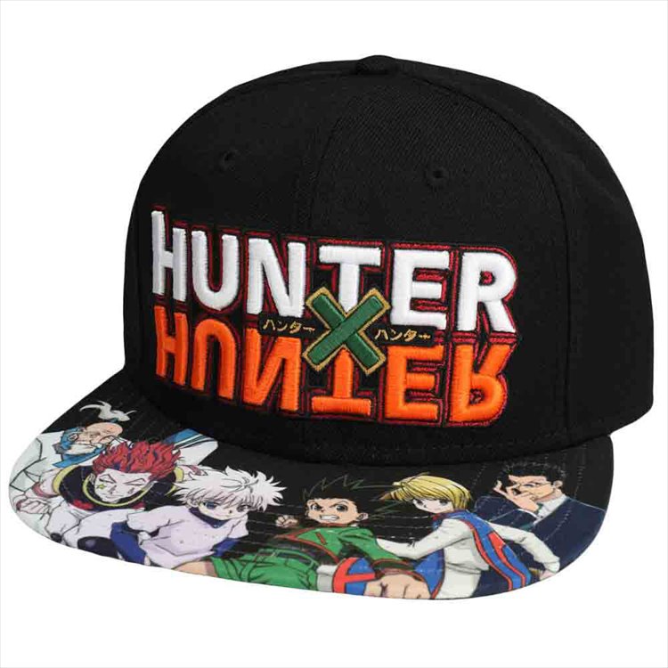 Hunter x Hunter - Flat Bill Snapback Caps - Click Image to Close