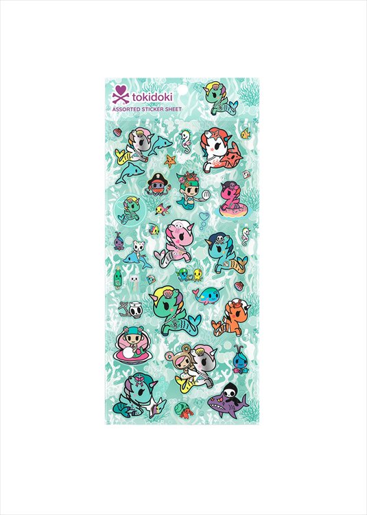 TokiDoki - Merimcorno Sticker Sheet