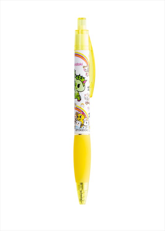 TokiDoki - Yellow Cactu Ball Pen - Click Image to Close
