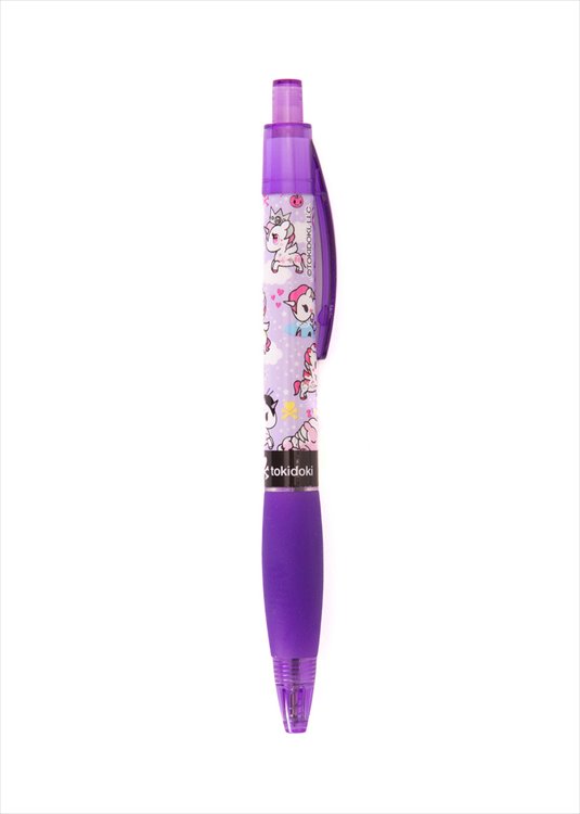 TokiDoki - Purple Unicorno Ball Pen - Click Image to Close