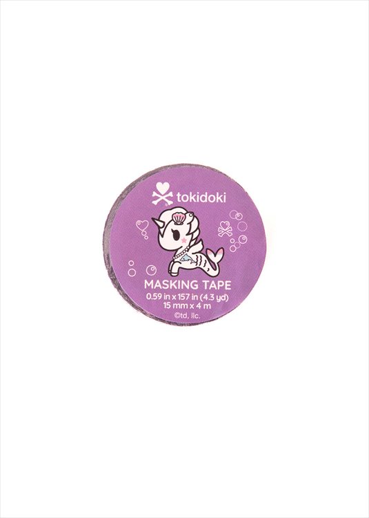 TokiDoki - Purple Mermico Washi Tape - Click Image to Close