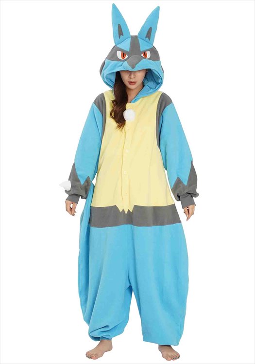 Kigurumi - Pokemon Lucario Kigurumi - Click Image to Close