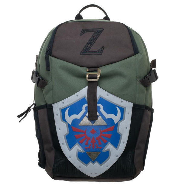 Zelda - Shield Laptop Backpack - Click Image to Close