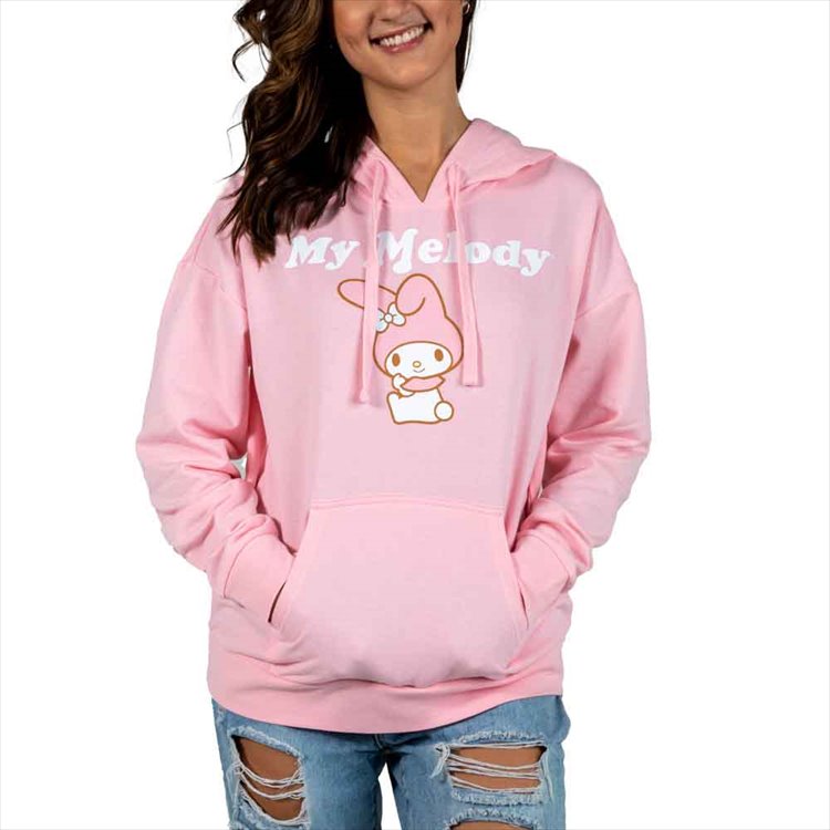 Sanrio - My Melody 3D Ears Junior Cosplay Hoodie XL - Click Image to Close