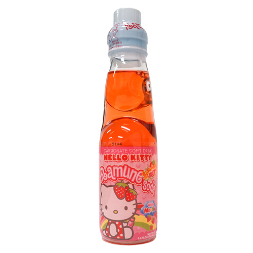 Ramune - Hello Kitty Strawberry Flavor - Click Image to Close