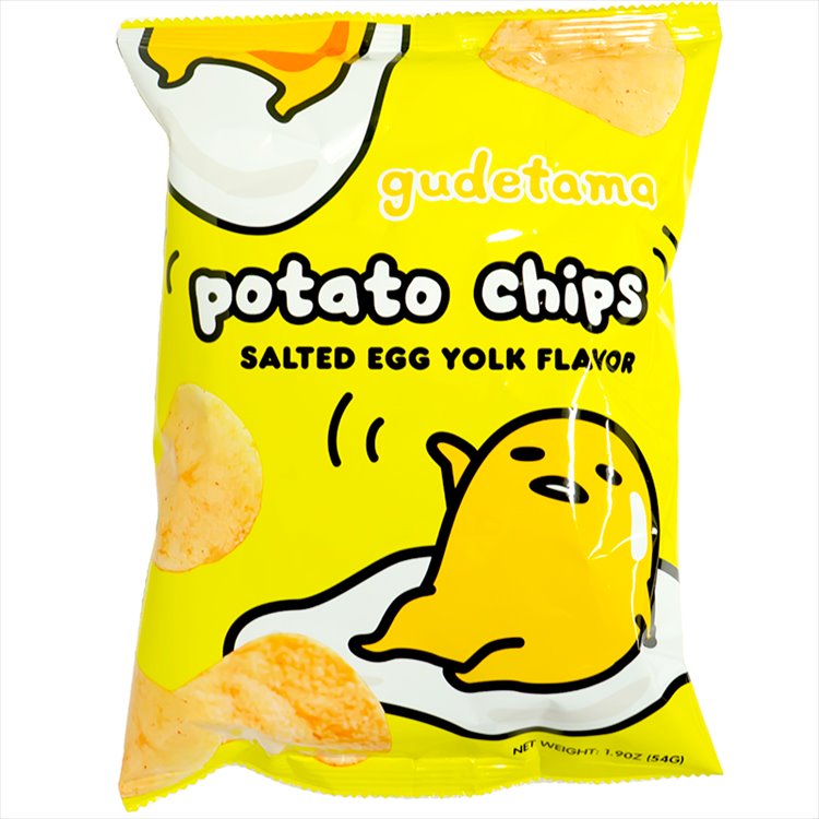 Gudetama - Potato Chips Salted Egg Yolk Flavor