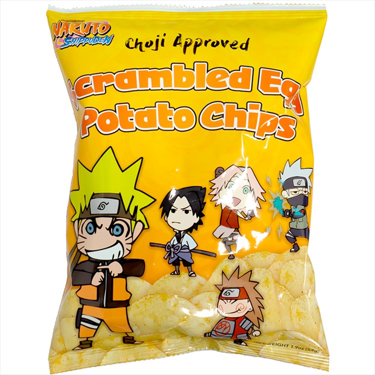 Naruto Shippuden - Scrambled Egg Potato Chips - Click Image to Close